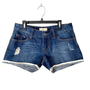 Vivienne Westwood Denim Jean Lace Trim Shorts size 29